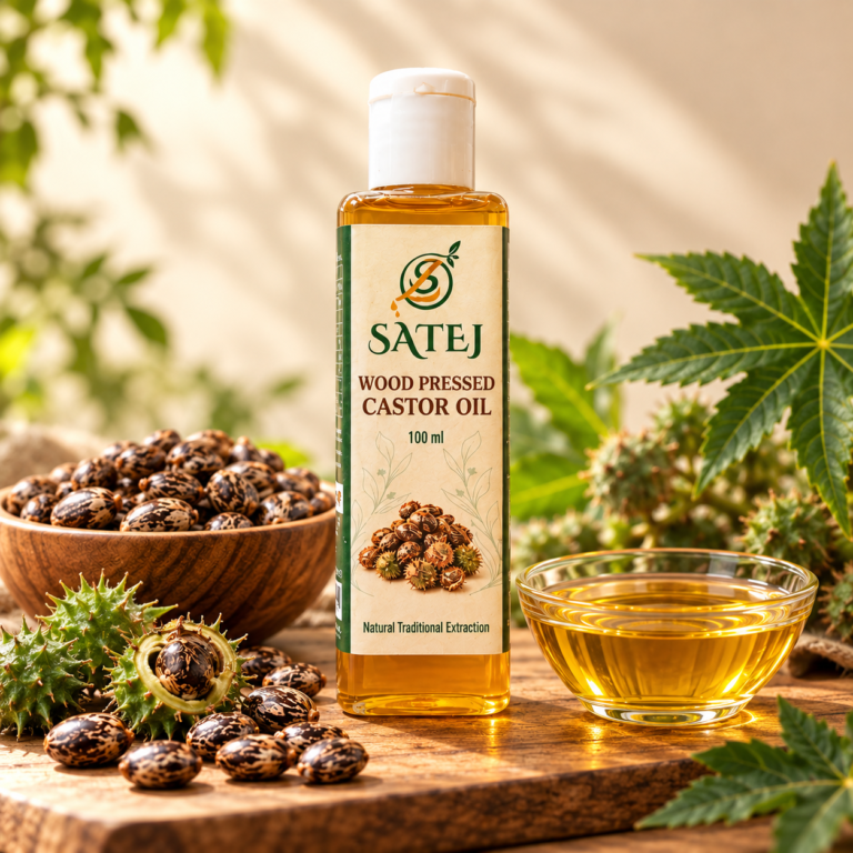 Wood Pressed Castor Oil