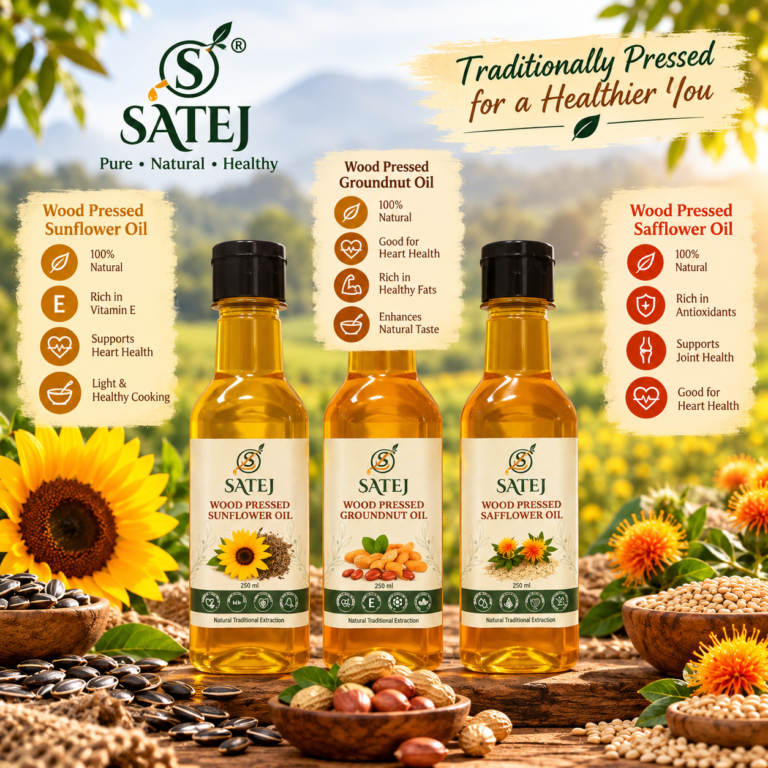 Satej Everyday Cooking Oil Combo