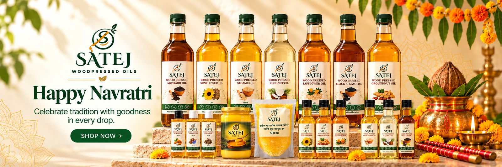 Satej Navratri Oils and Ghee